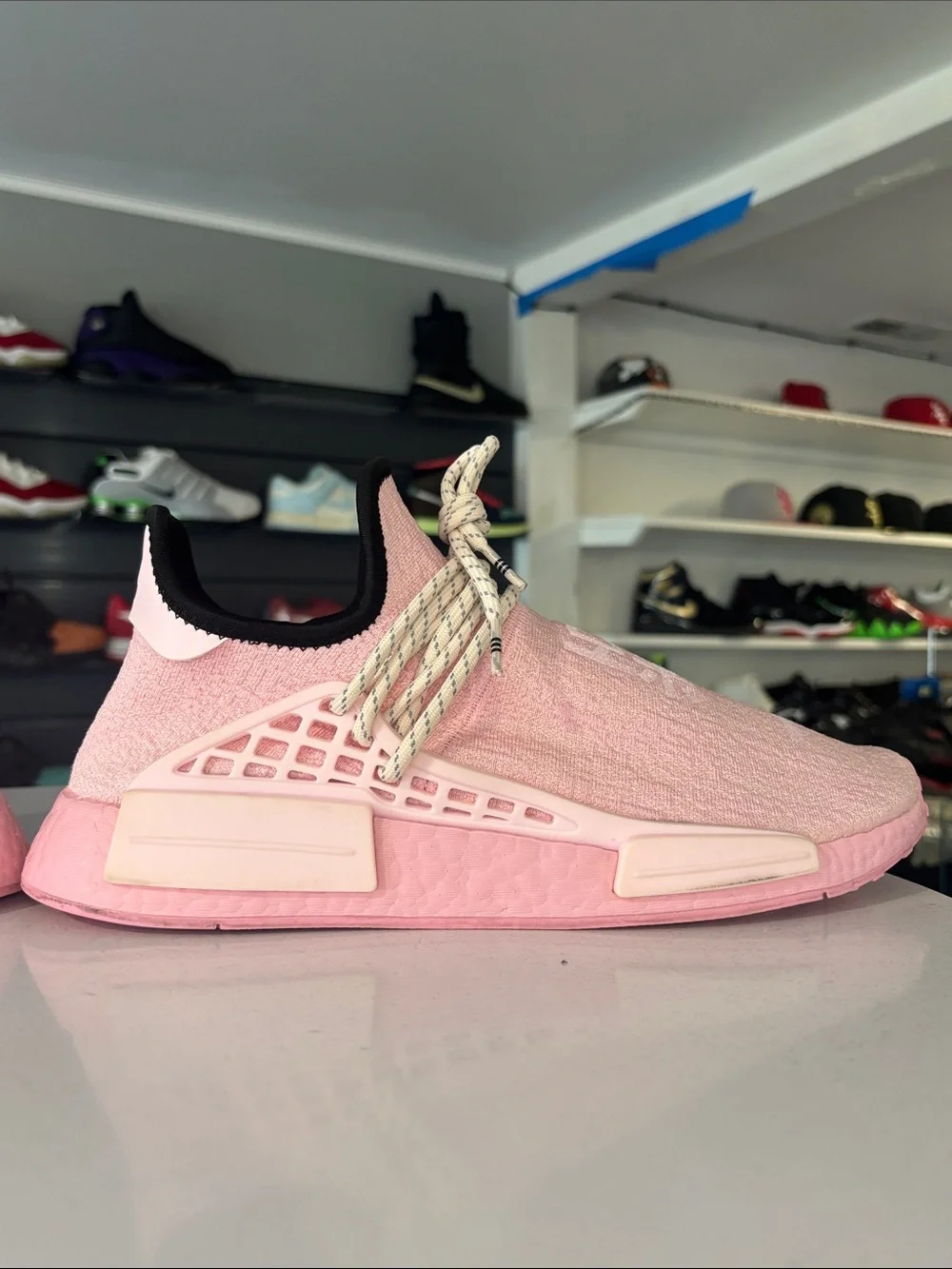 Pharrell X Addidas NMD Human Race ’pink’ Mens Size 10